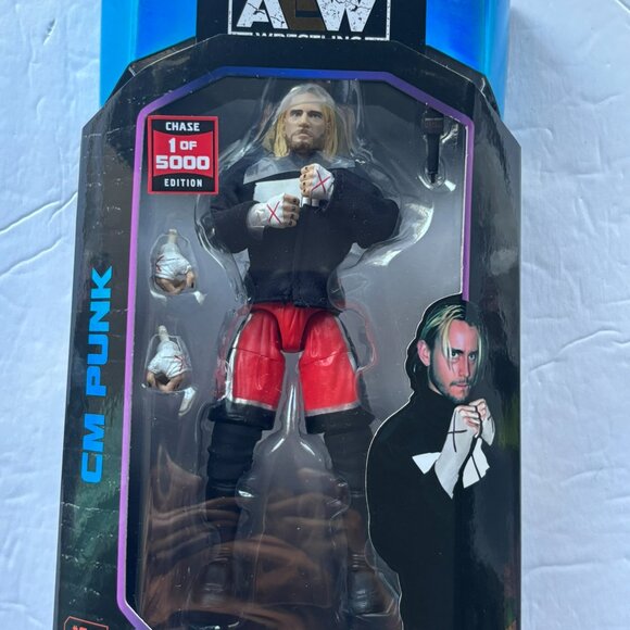 NEW AEW Luminaries Collection CM Punk 6'' Action Figure - Picture 4 of 11